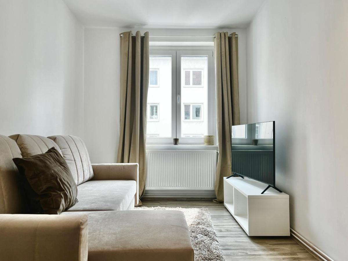 Design Apartment - Kingsize Bett - Kueche - Zentral Hannover Eksteriør billede