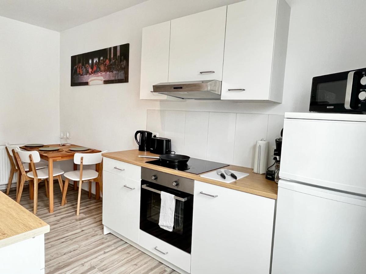 Design Apartment - Kingsize Bett - Kueche - Zentral Hannover Eksteriør billede