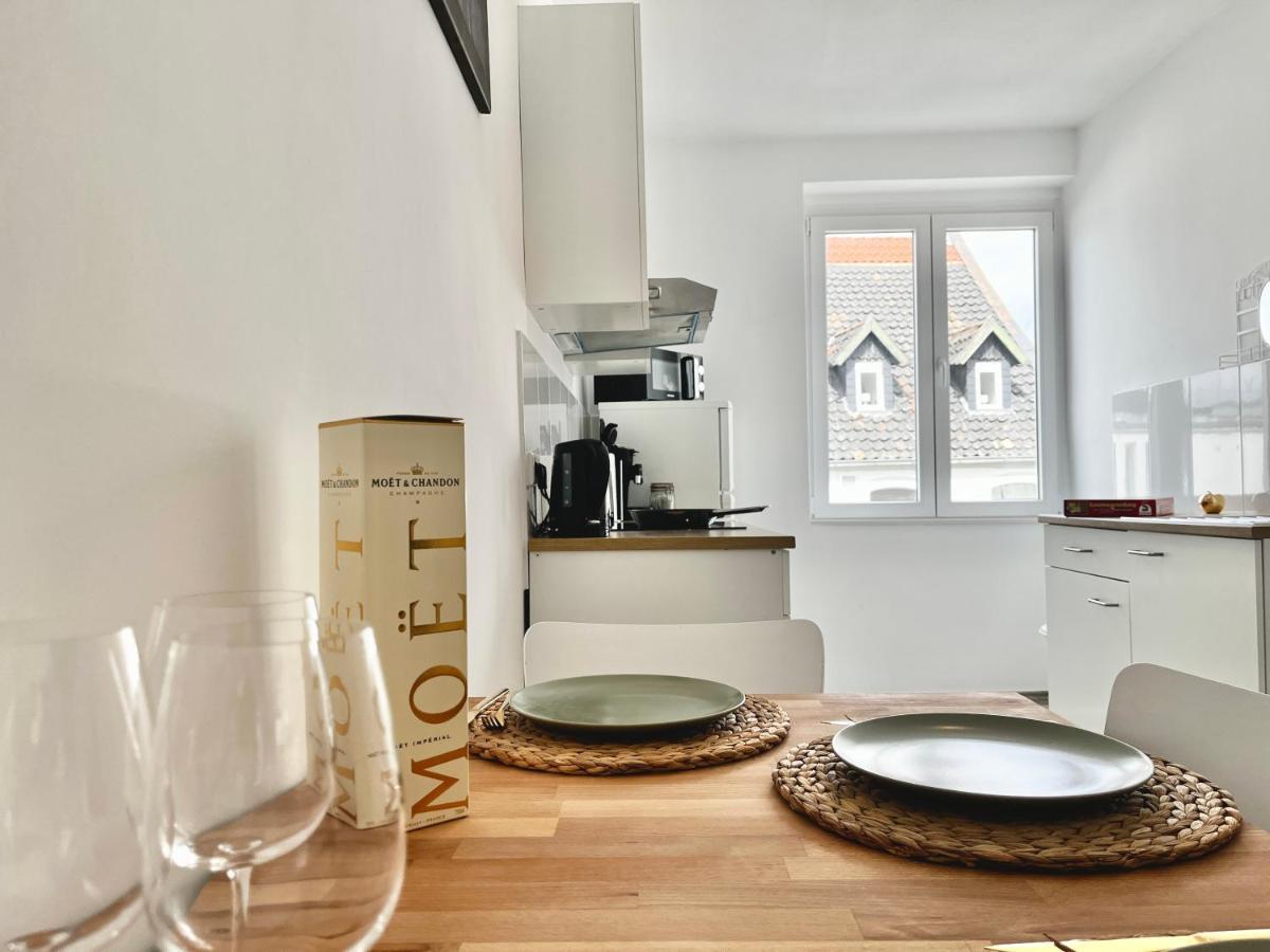 Design Apartment - Kingsize Bett - Kueche - Zentral Hannover Eksteriør billede